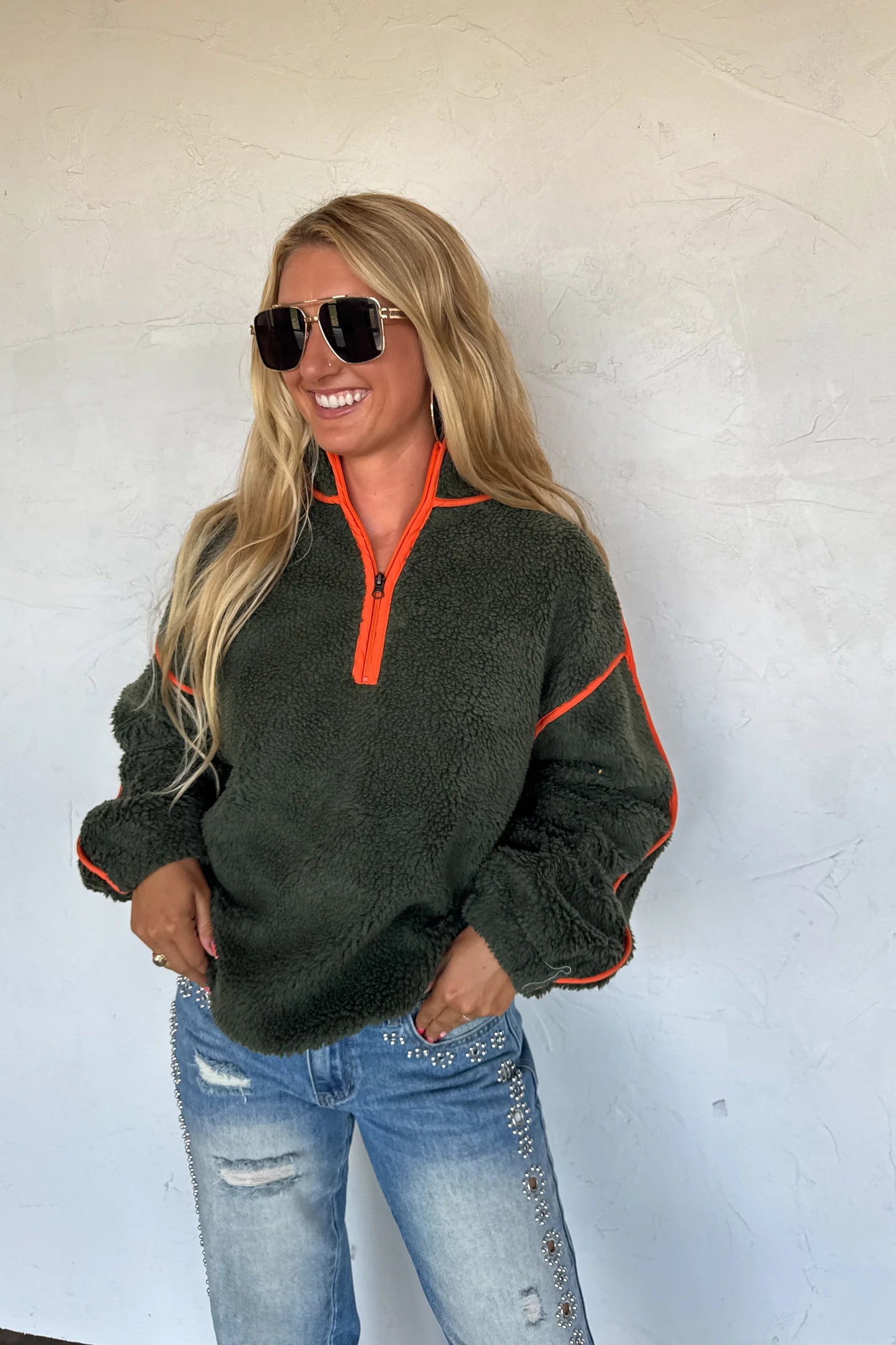 PRE ORDER: After Sunset Quarter Knit Pullover
