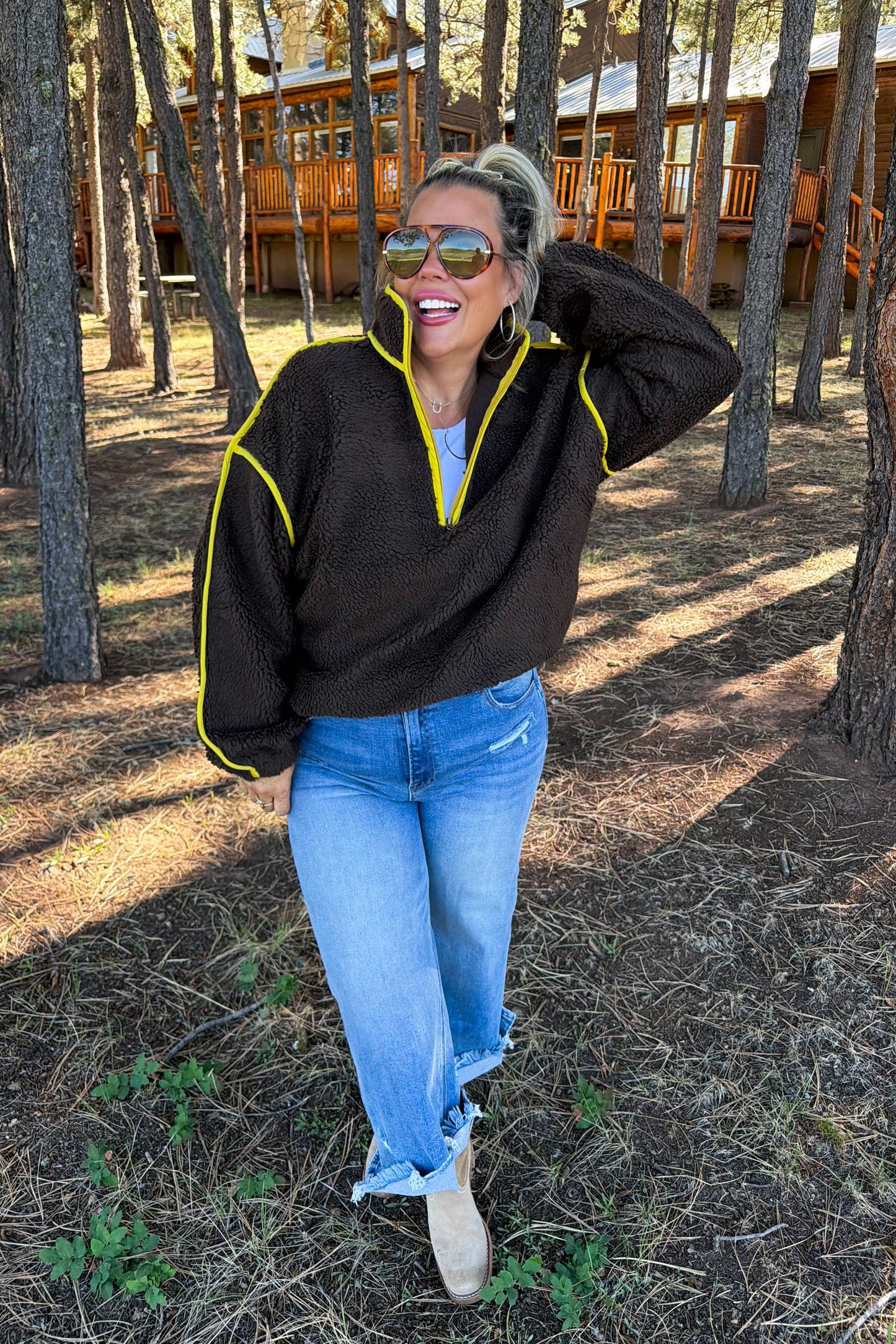 PRE ORDER: After Sunset Quarter Knit Pullover