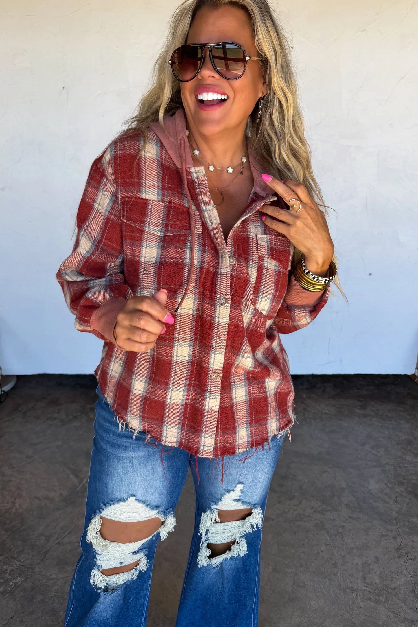 Pre Order: Mountain Morning Plaid Shacket