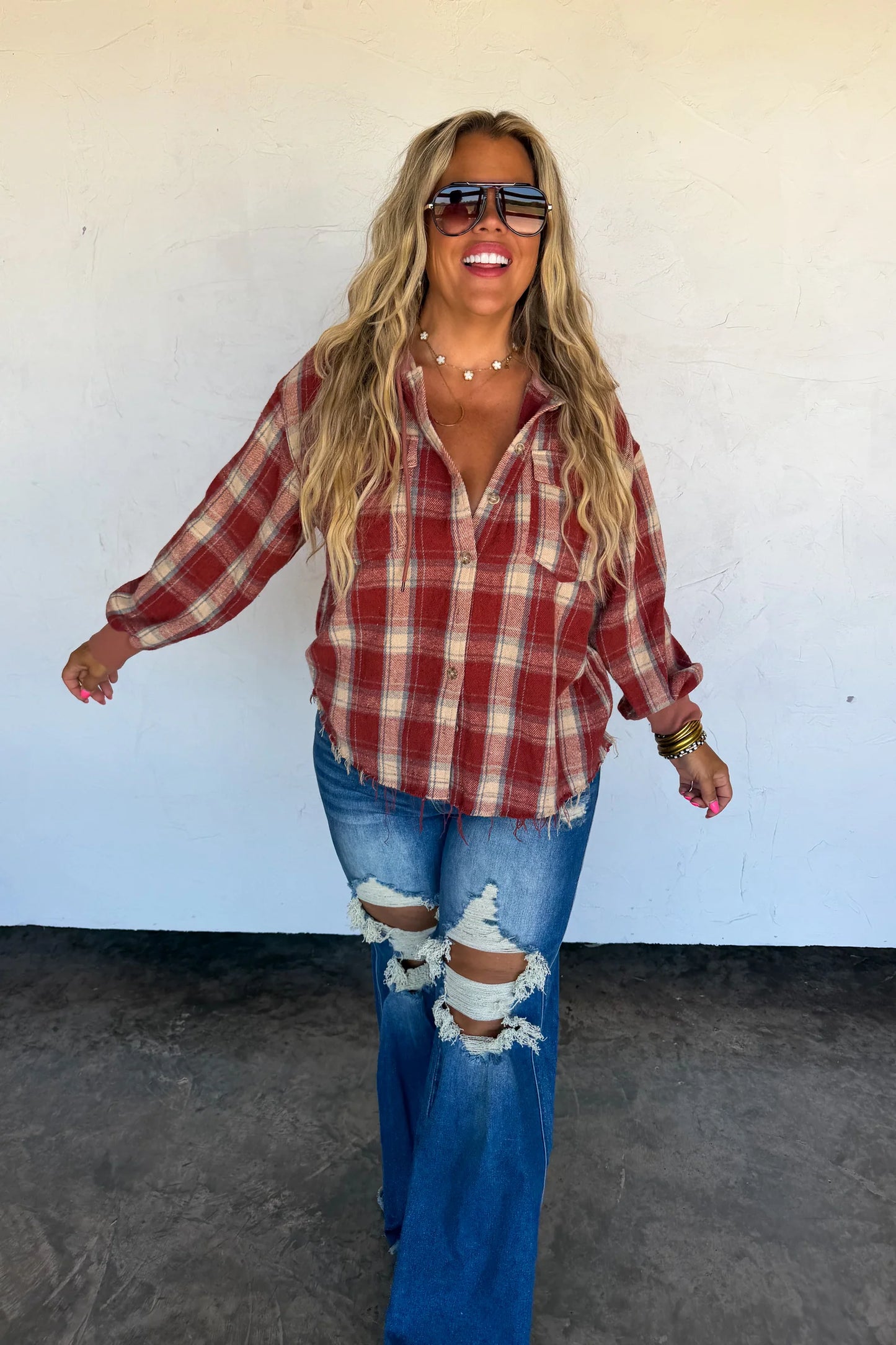 Pre Order: Mountain Morning Plaid Shacket