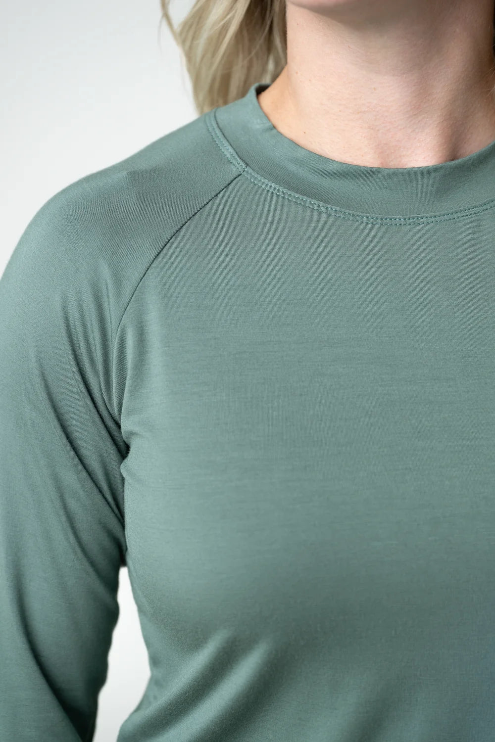 Dusty Jade Long Sleeve Top
