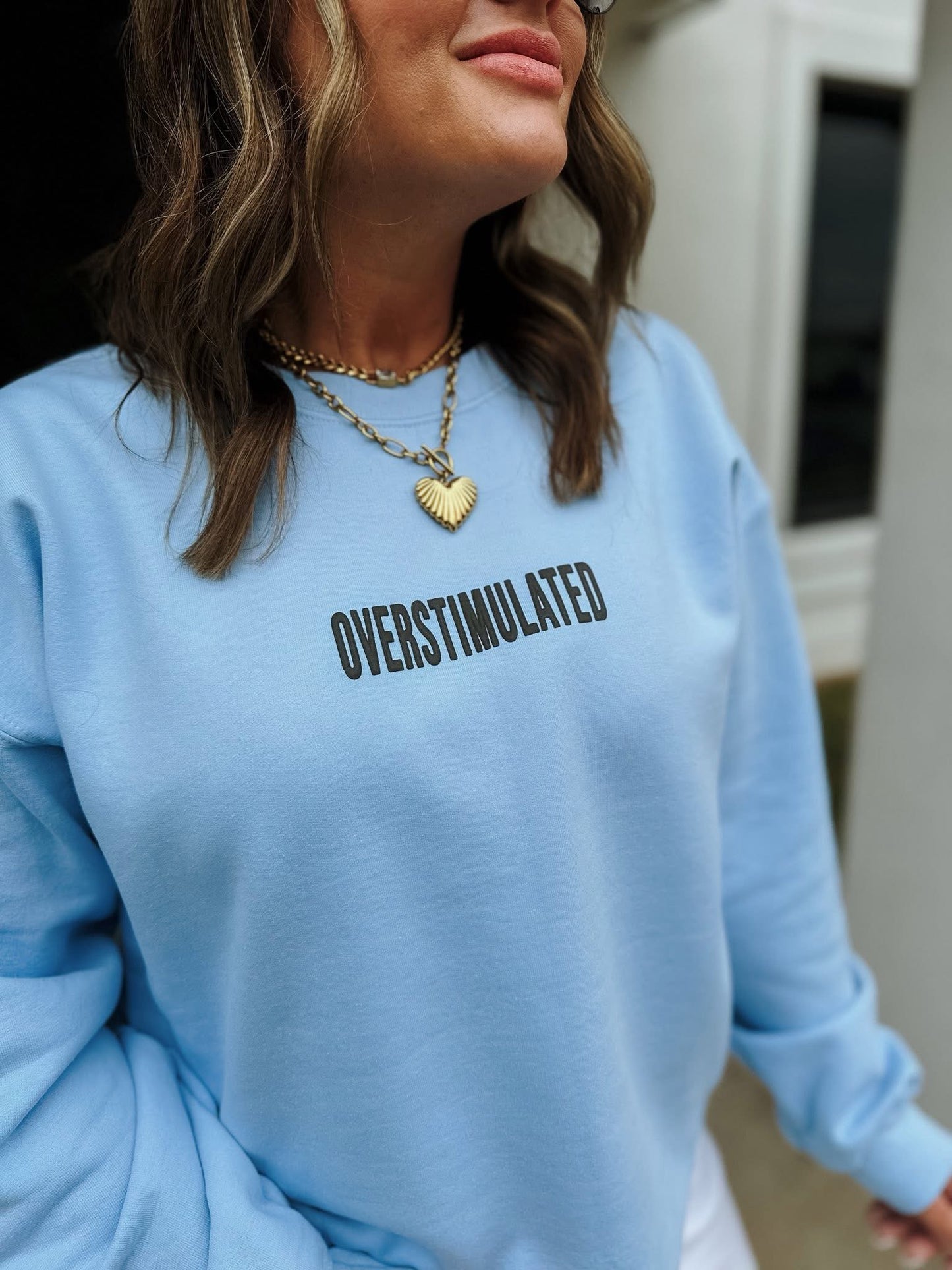 Overstimulated Graphic Sweatshirt