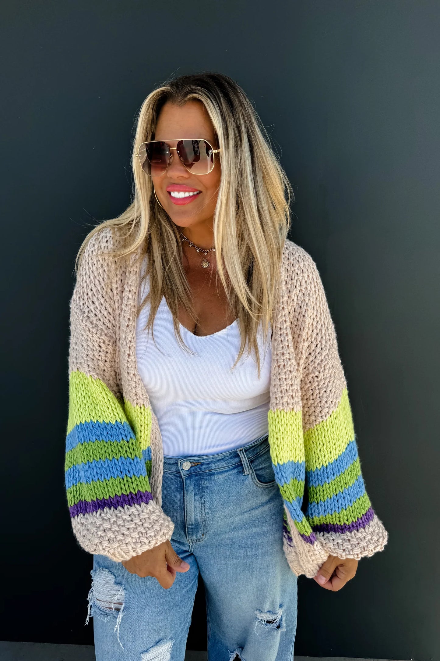 Pre Order: Charlotte Knit Cardigan - 3 color options