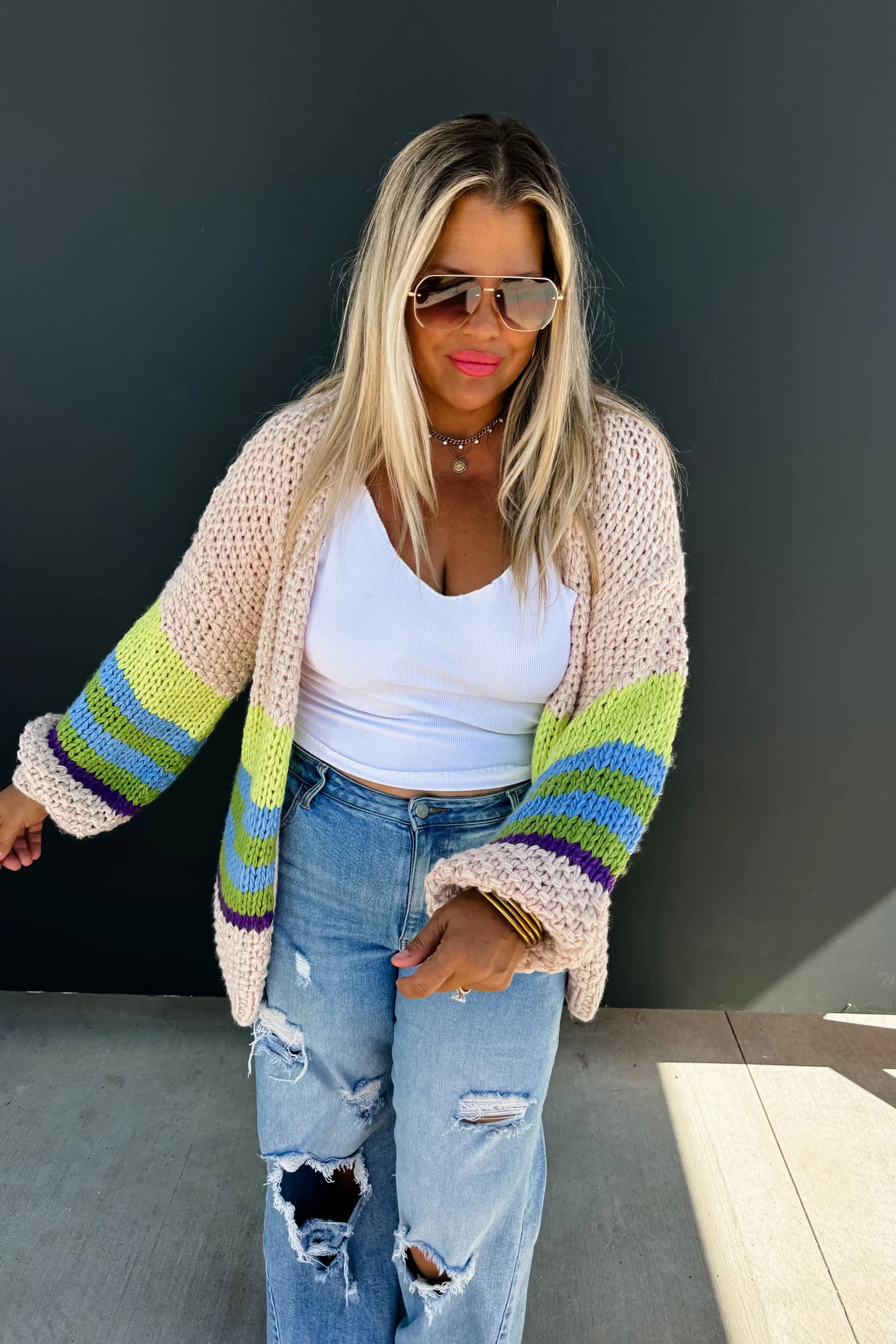 Pre Order: Charlotte Knit Cardigan - 3 color options