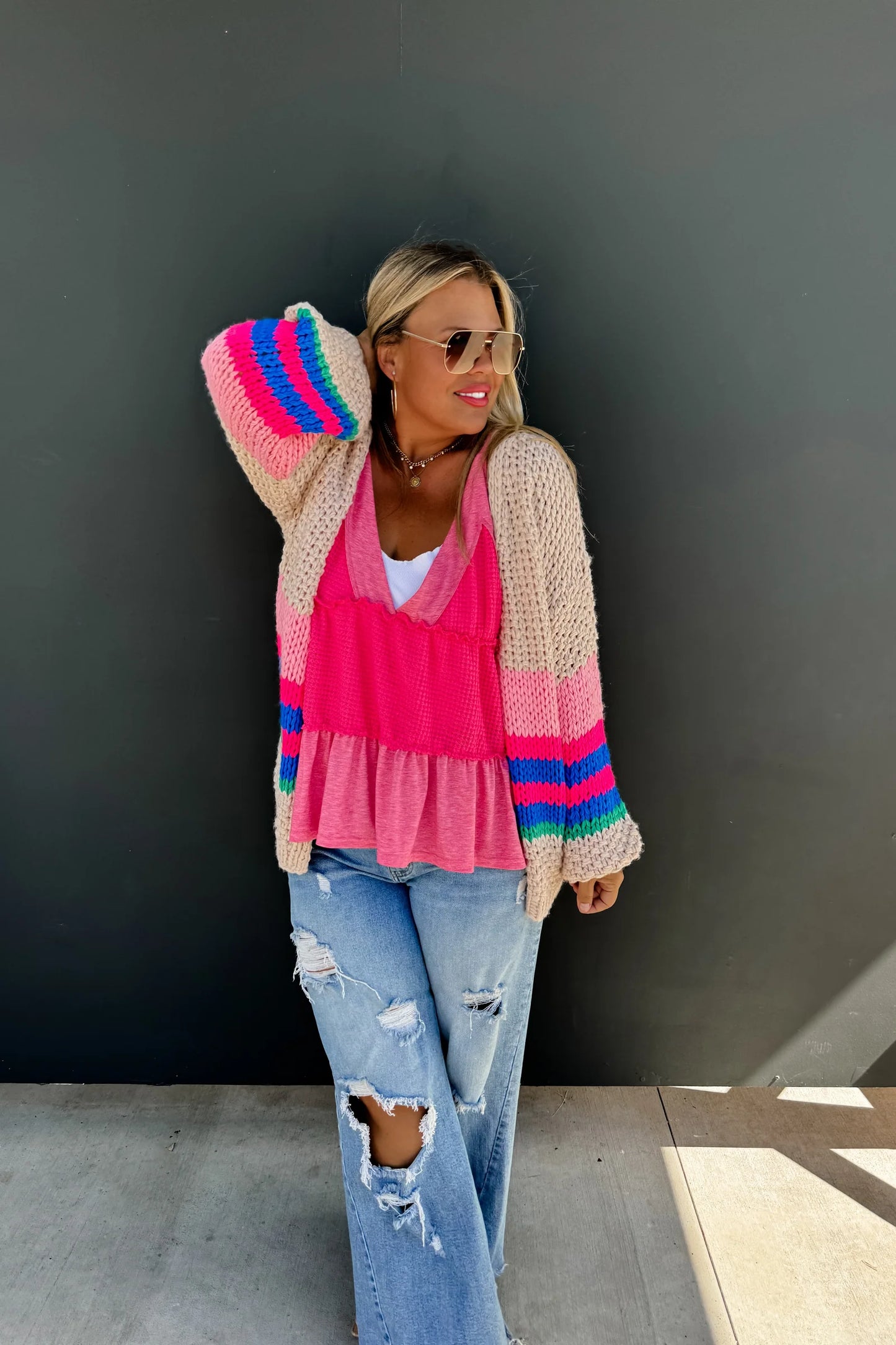 Pre Order: Charlotte Knit Cardigan - 3 color options