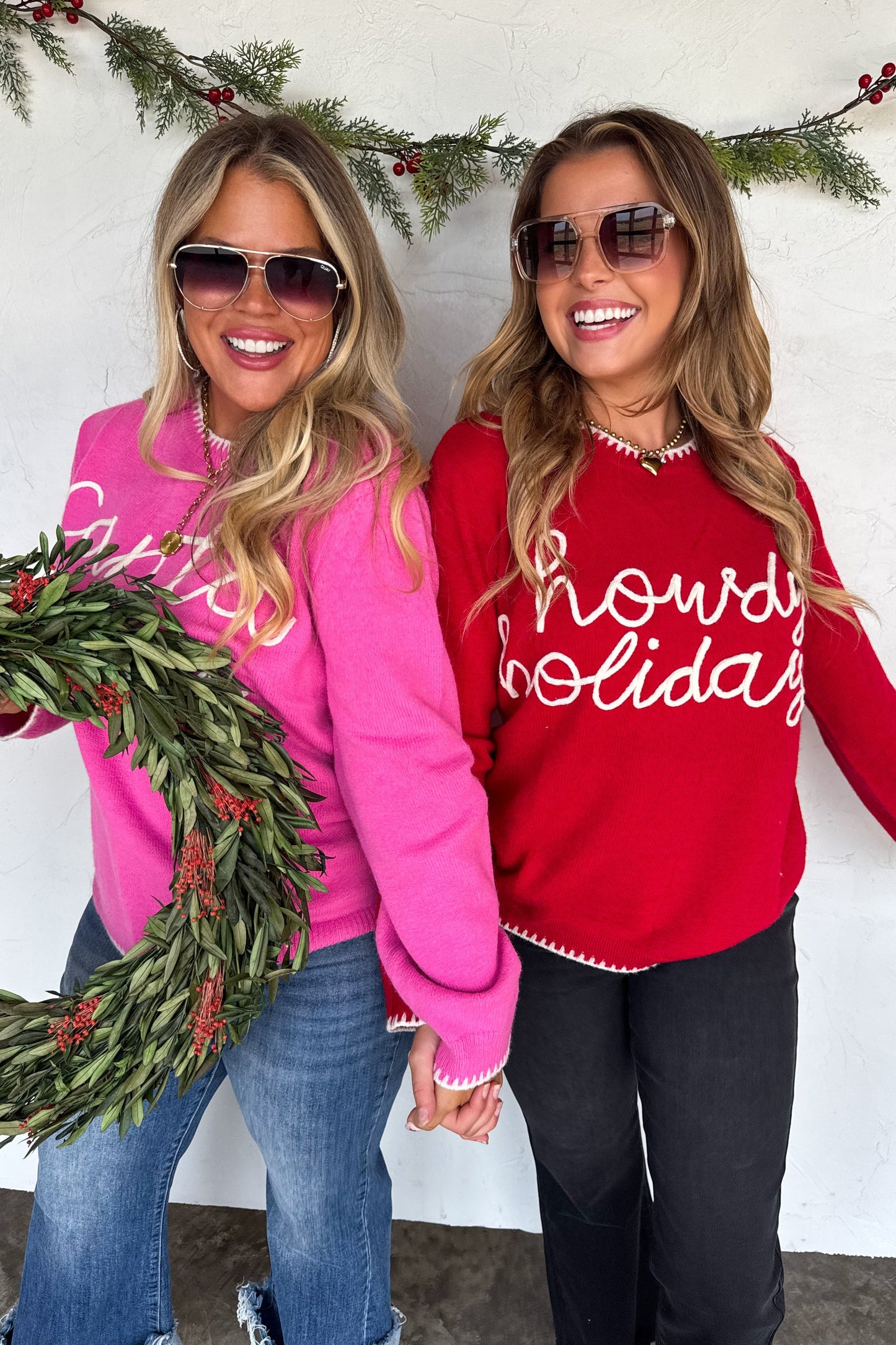 Pre Order: Santa & Howdy Holiday Sweaters