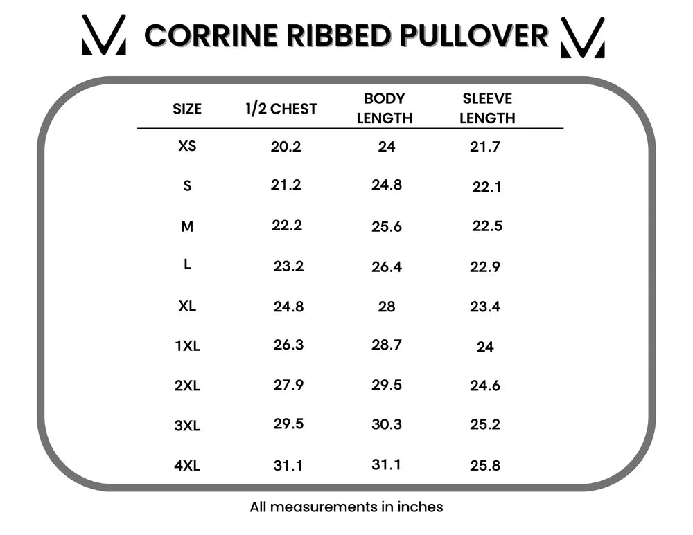 Plum Corrine Ribbed Pullover