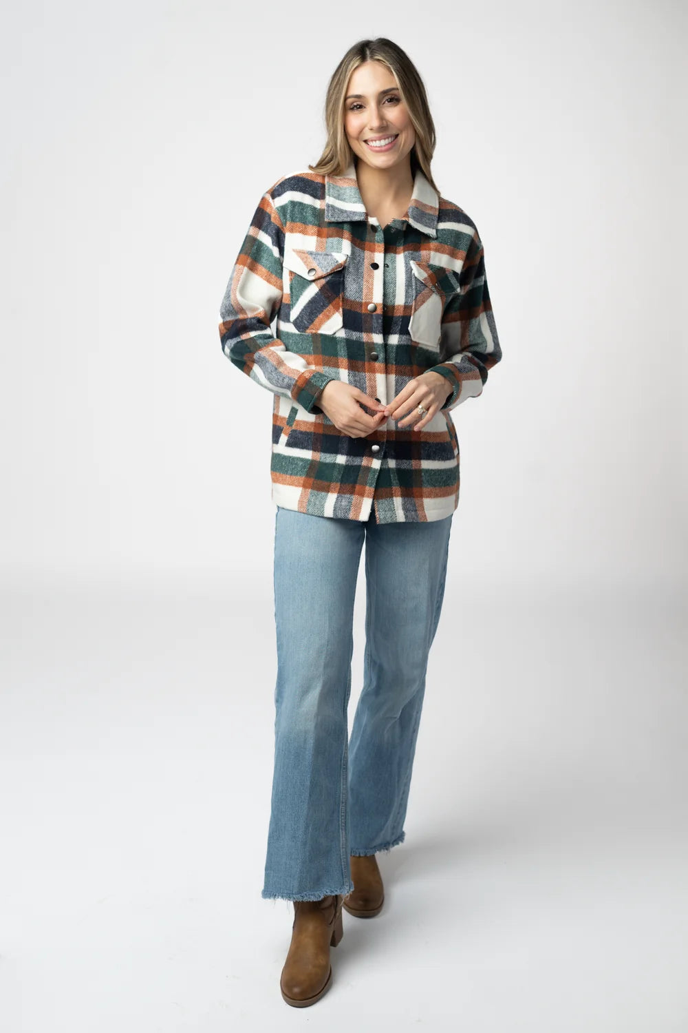 Harvest Plaid Shacket