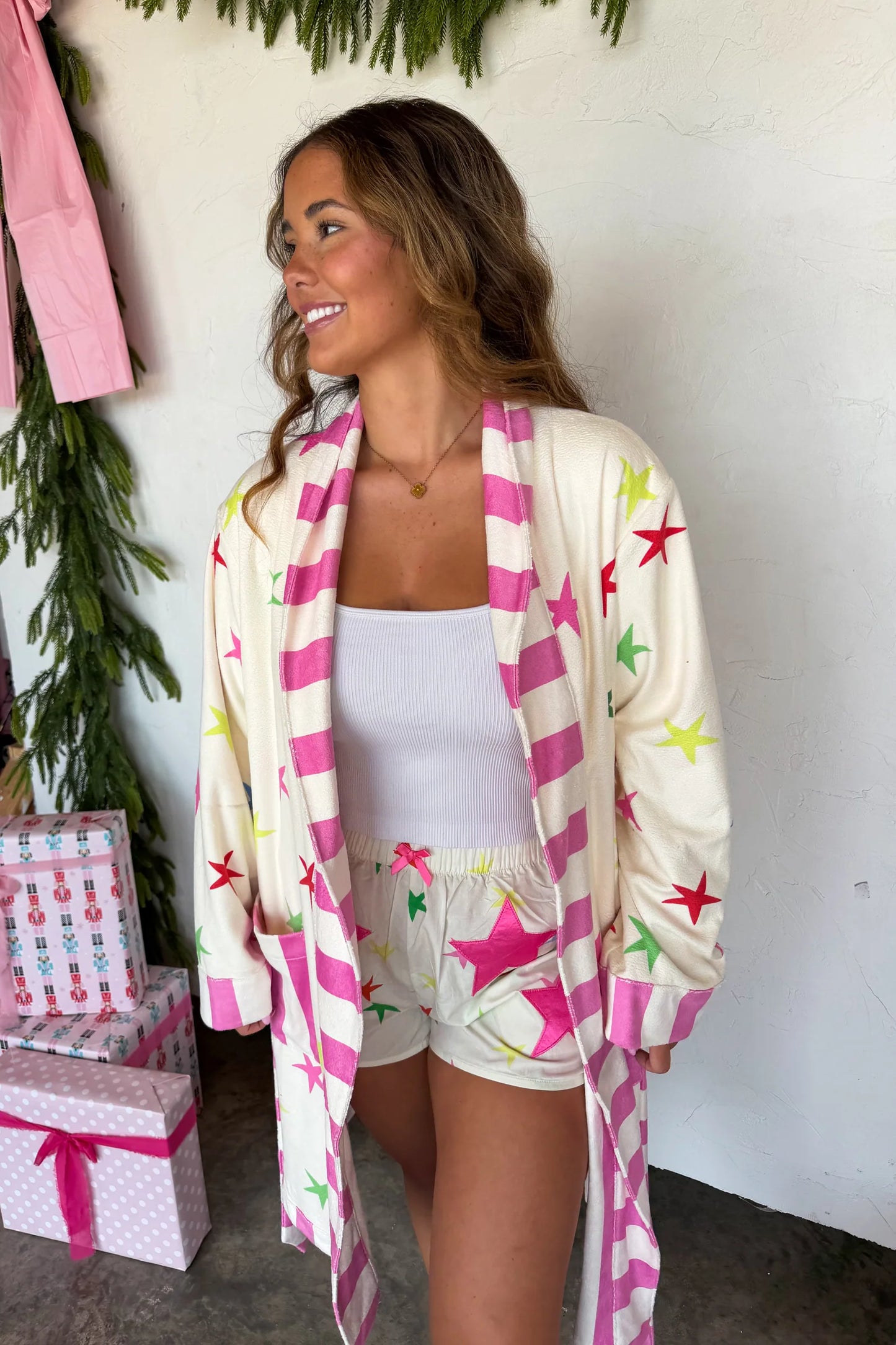 PRE ORDER: Holiday at Home Robe