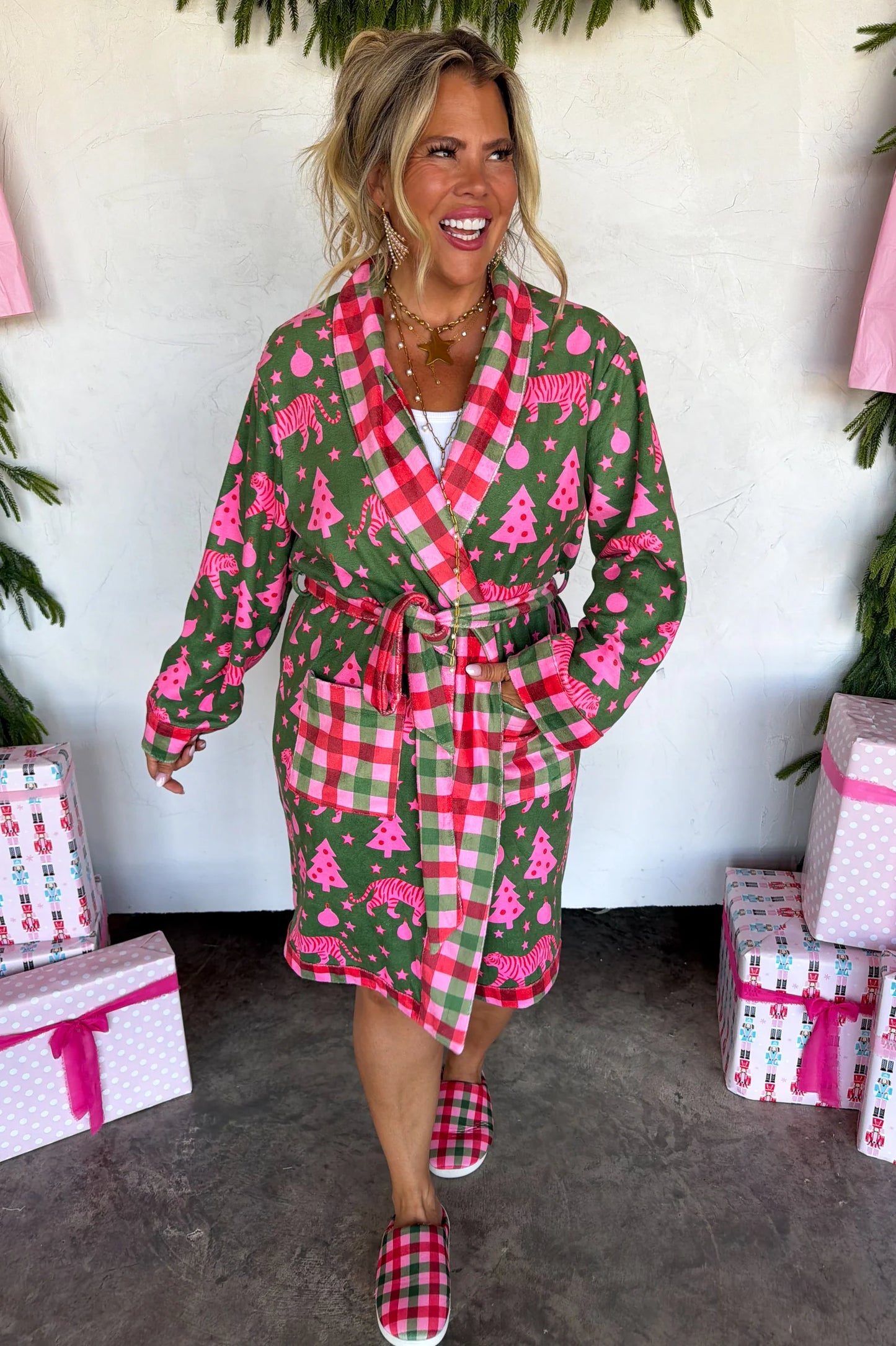 PRE ORDER: Holiday at Home Robe