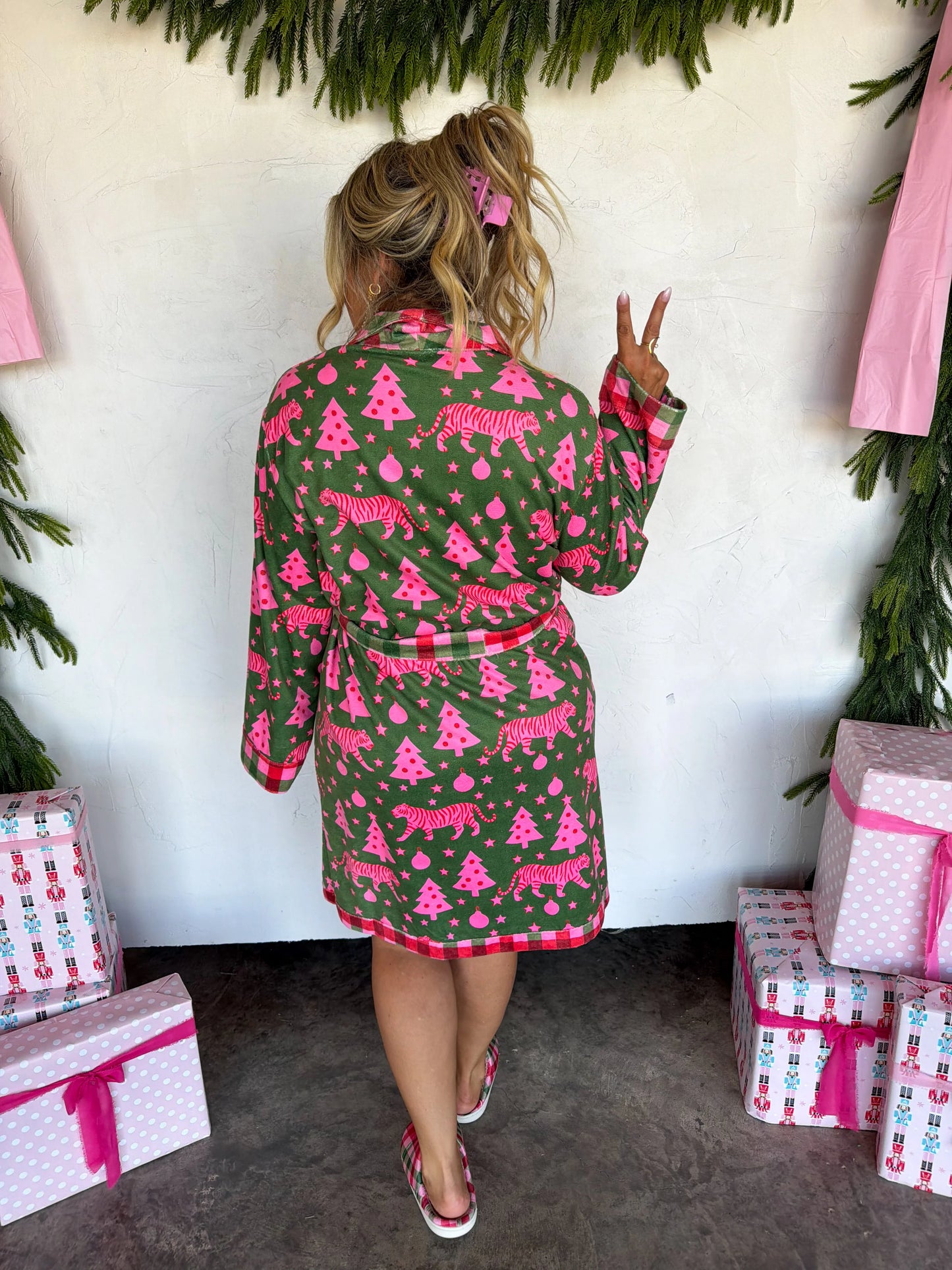 PRE ORDER: Holiday at Home Robe