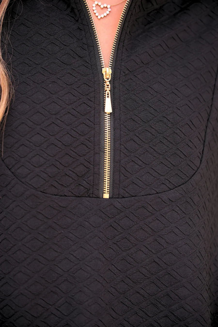 PRE ORDER: Black Textured Dress
