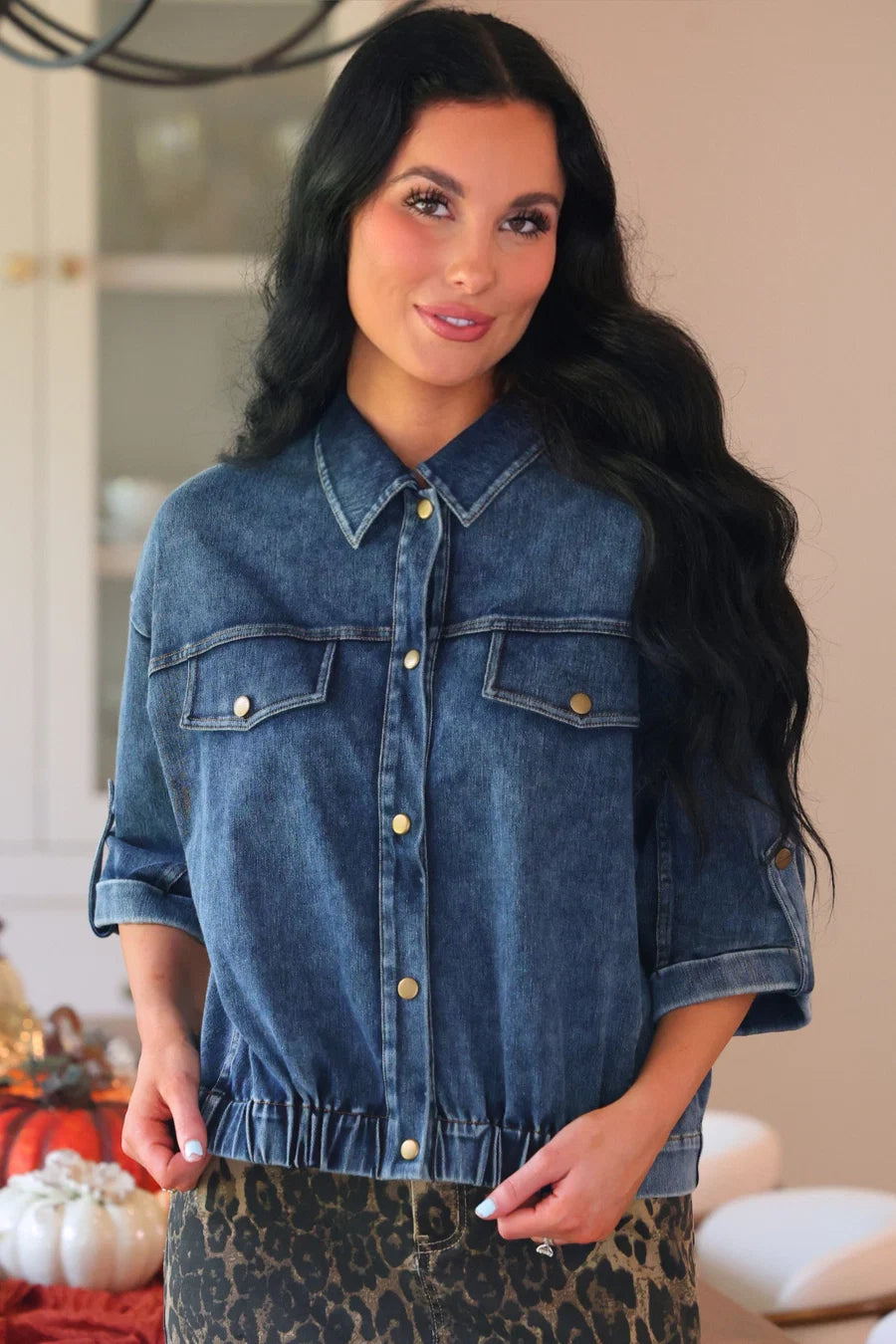 PRE ORDER: Refined Denim Bomber Jacket