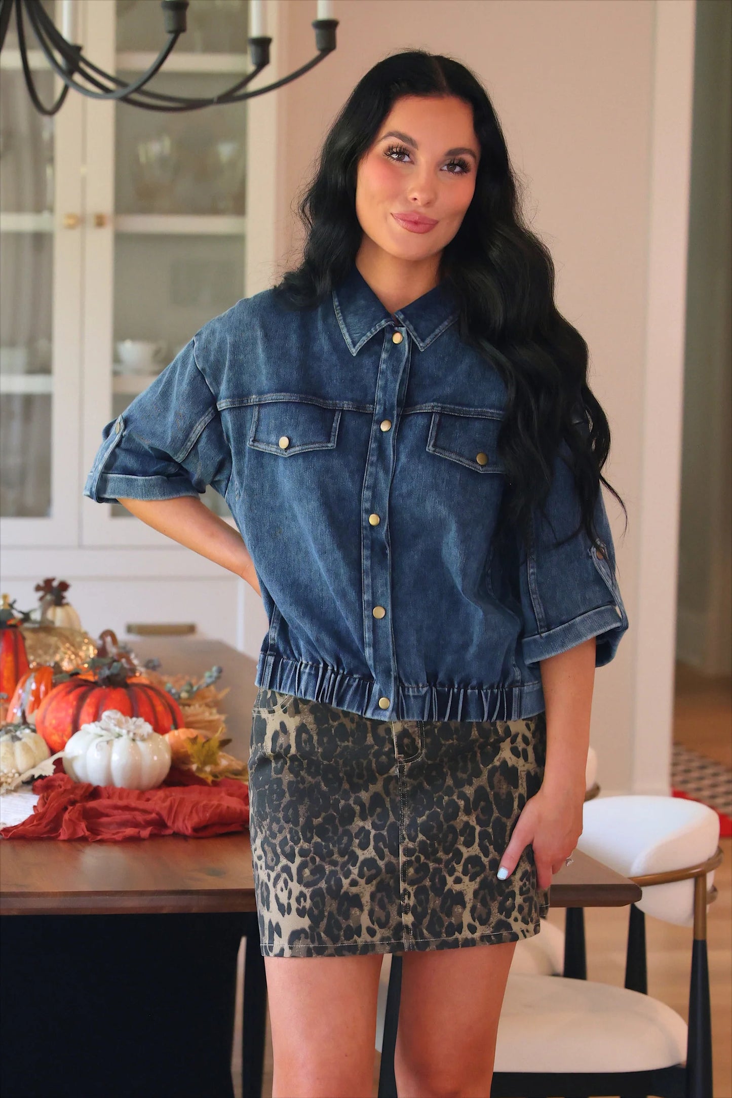 PRE ORDER: Refined Denim Bomber Jacket