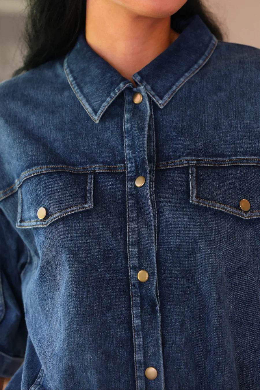 PRE ORDER: Refined Denim Bomber Jacket