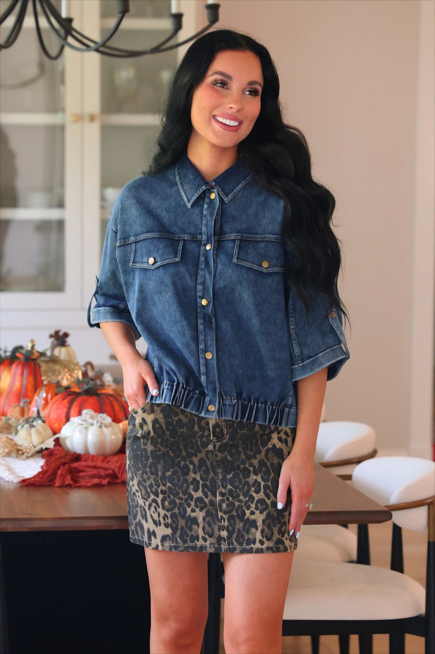 PRE ORDER: Refined Denim Bomber Jacket