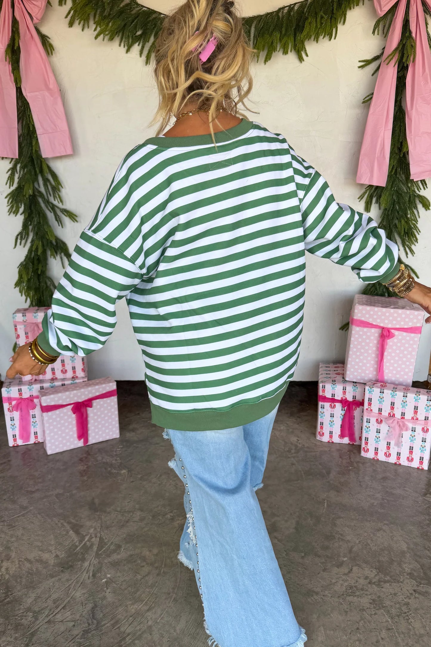 PRE ORDER: Jolly & Merry Oversized Pullover