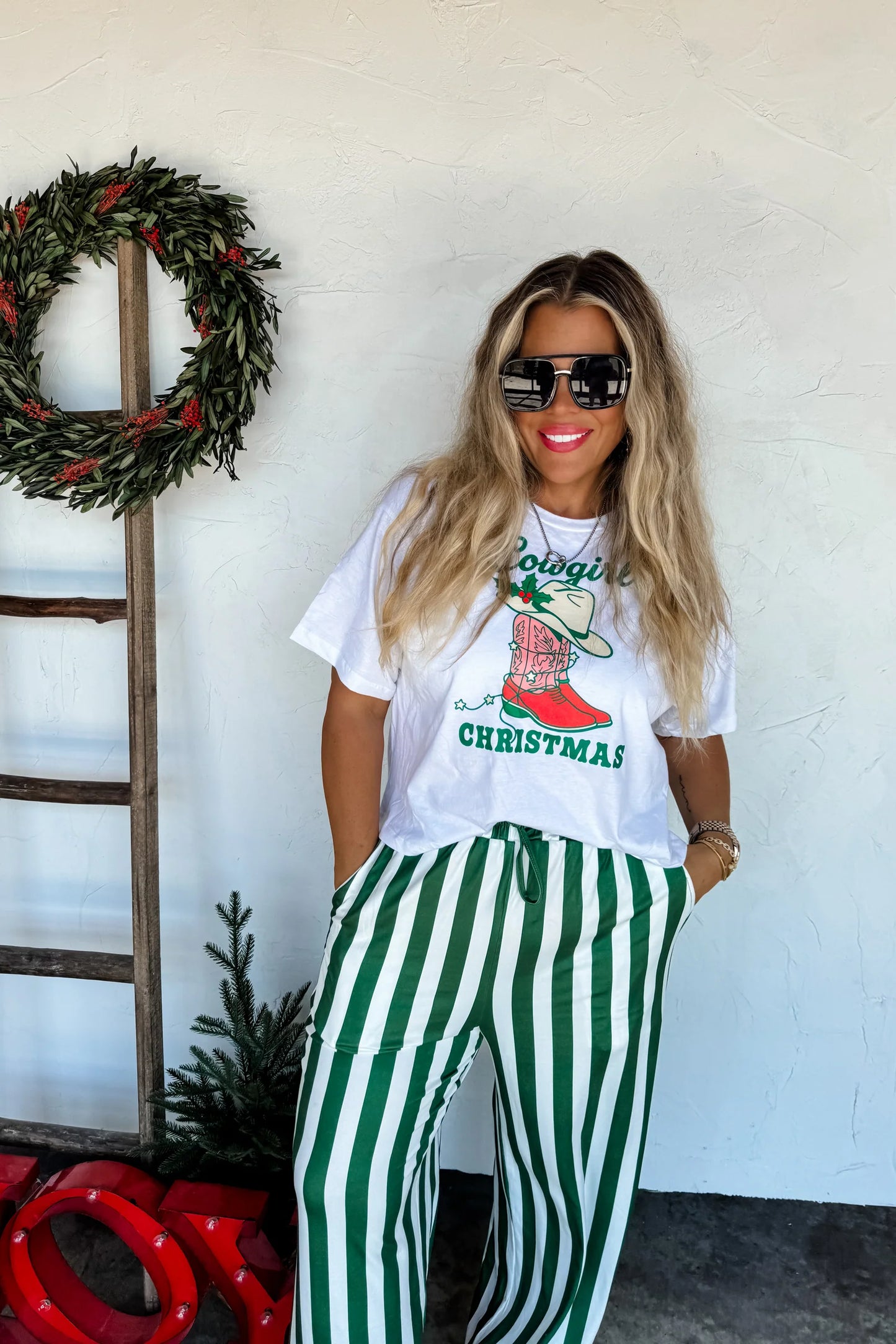 Pre Order: Cowgirl Christmas Graphic Tee