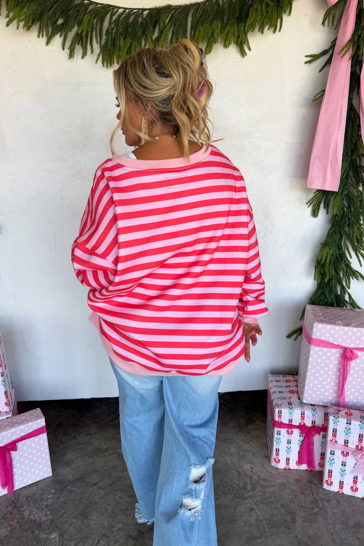 PRE ORDER: Jolly & Merry Oversized Pullover