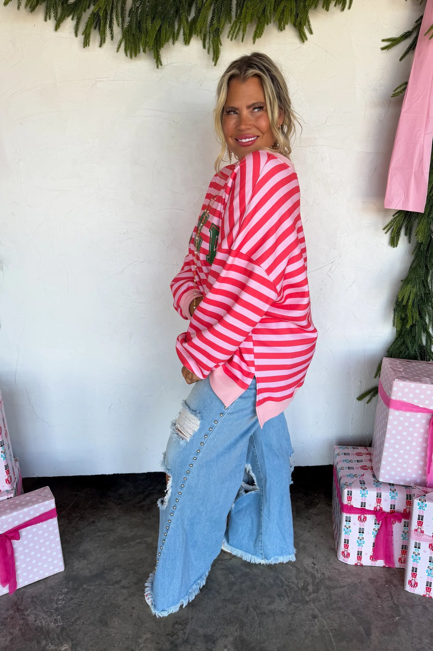PRE ORDER: Jolly & Merry Oversized Pullover