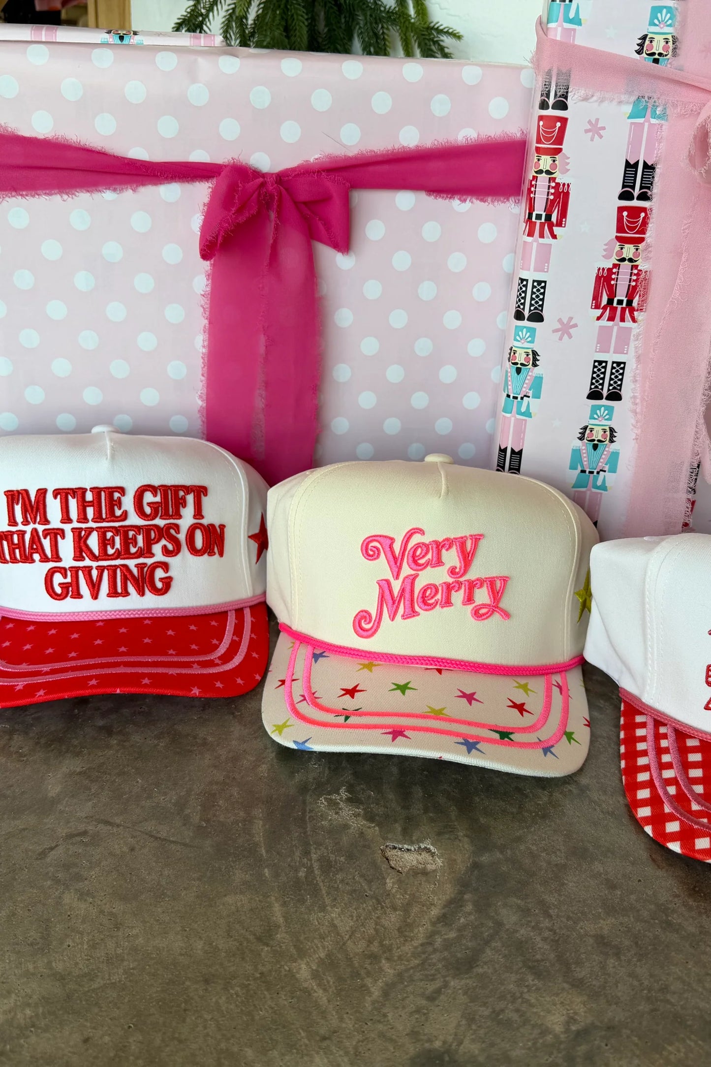 PRE ORDER: Holiday Hottie Trucker Hats