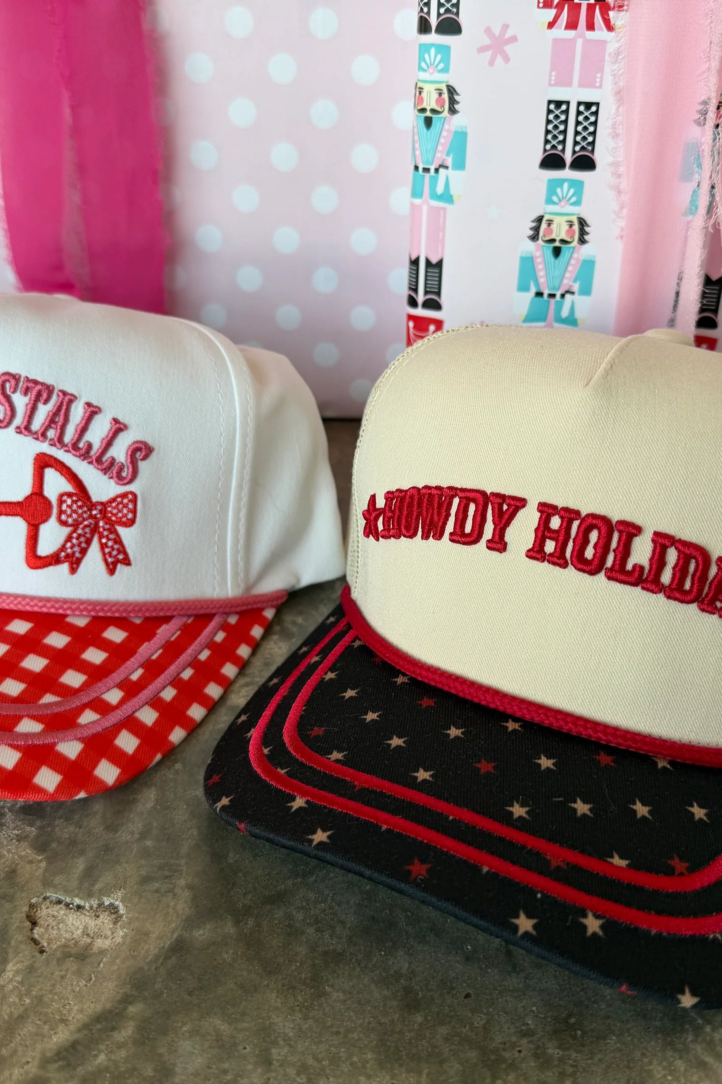 PRE ORDER: Holiday Hottie Trucker Hats