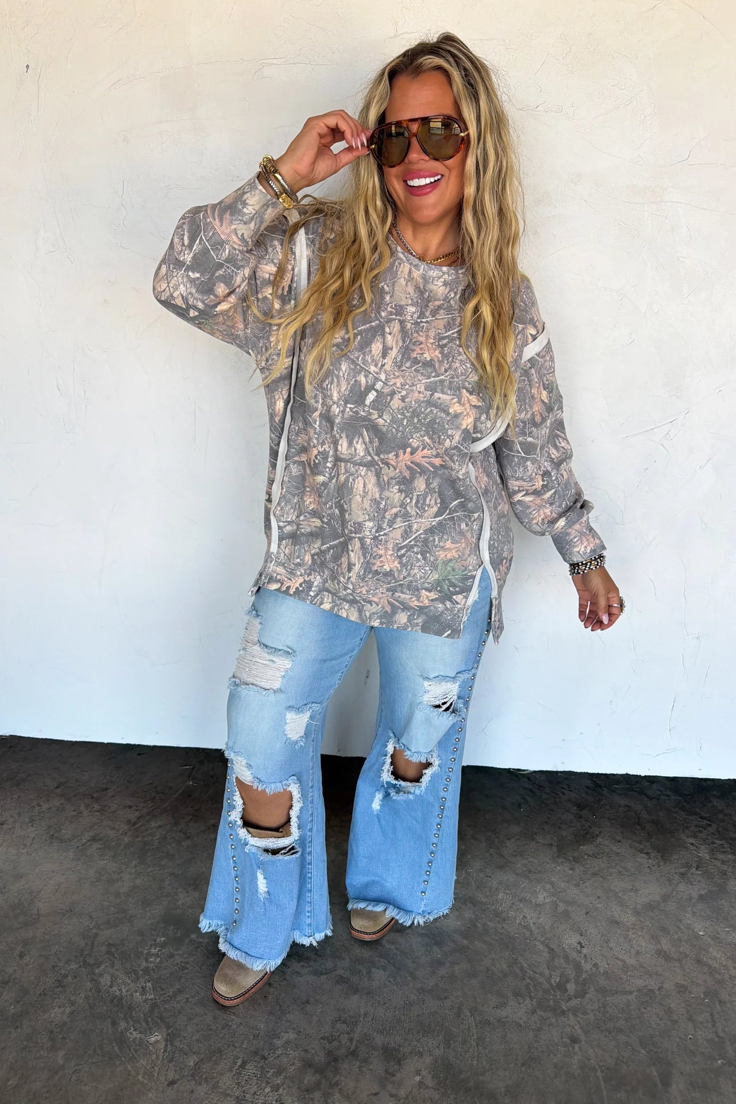 PRE ORDER: Wonder Camo Classic Crew Pullover