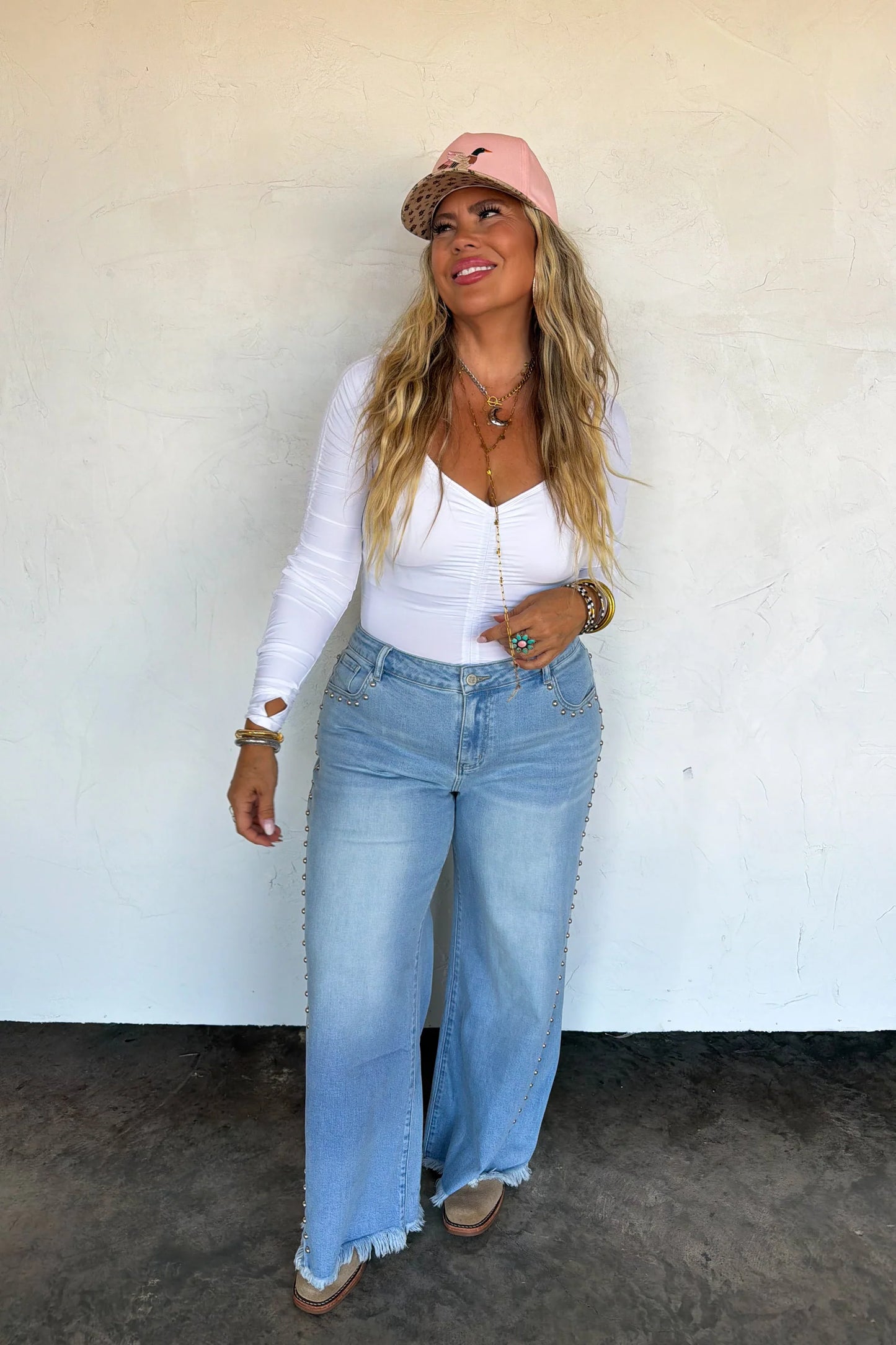 Pre order: Off The Grid Studded Jeans