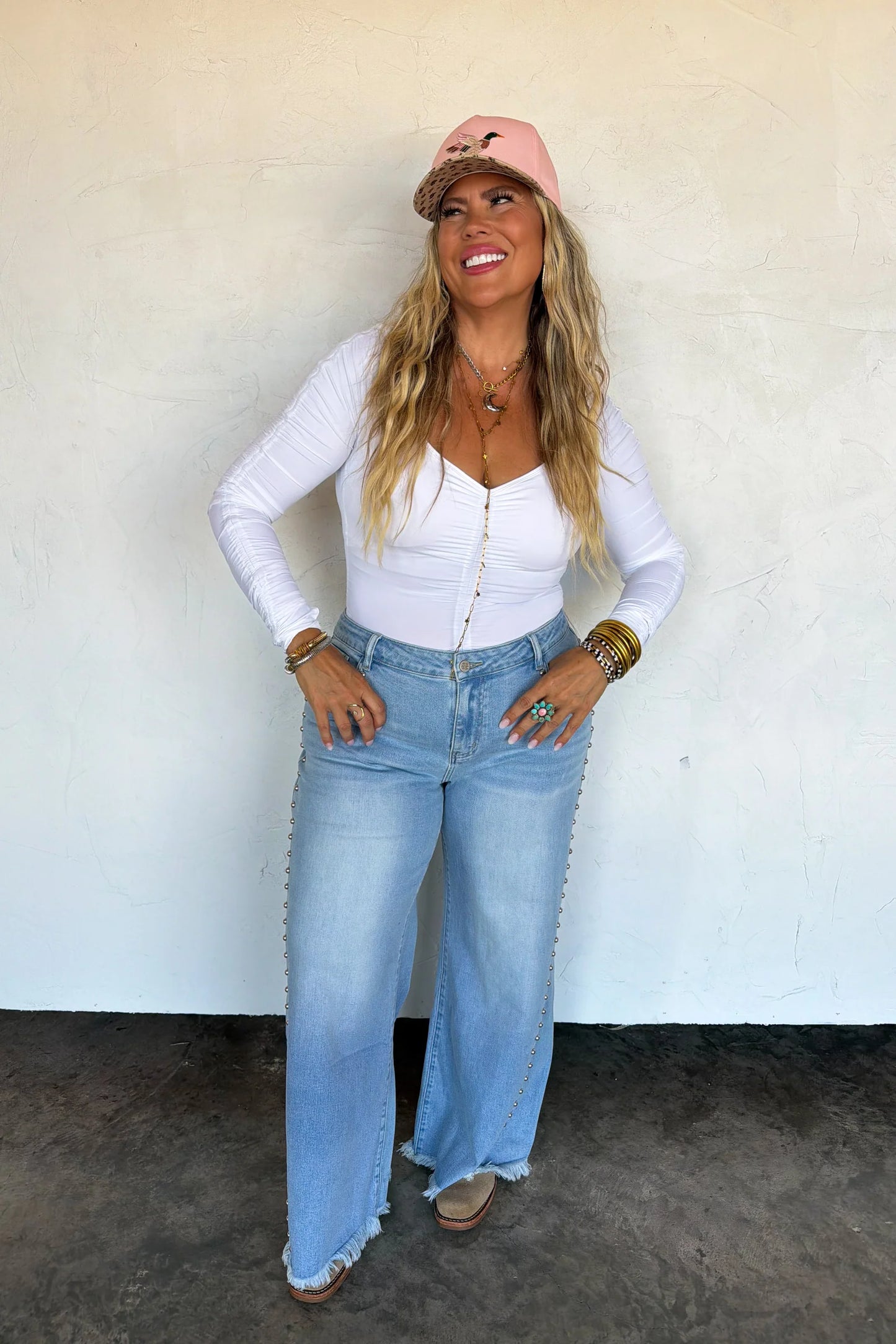 Pre order: Off The Grid Studded Jeans
