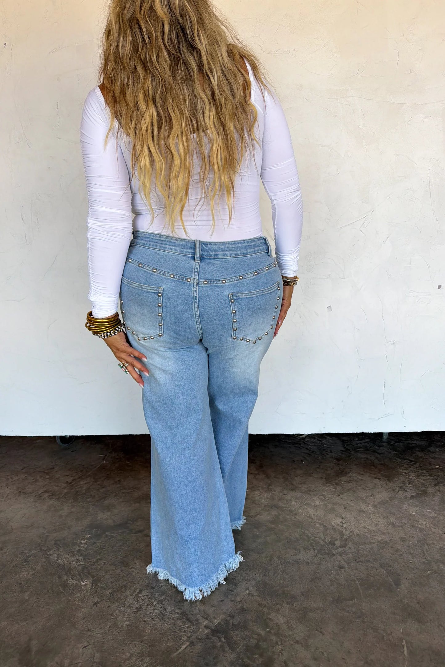 Pre order: Off The Grid Studded Jeans