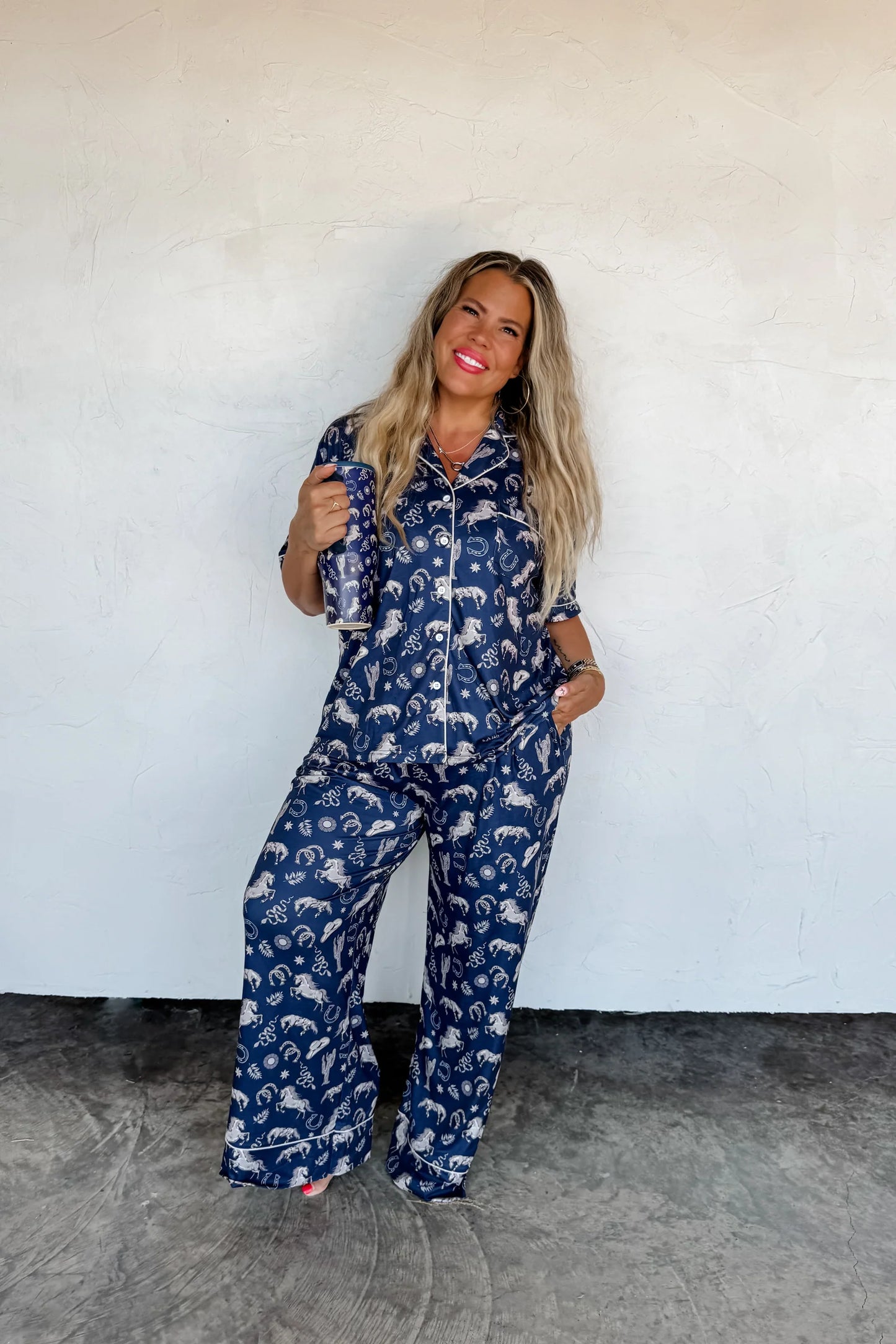 Pre Order: Rodeo Sky Luxe PJ Set