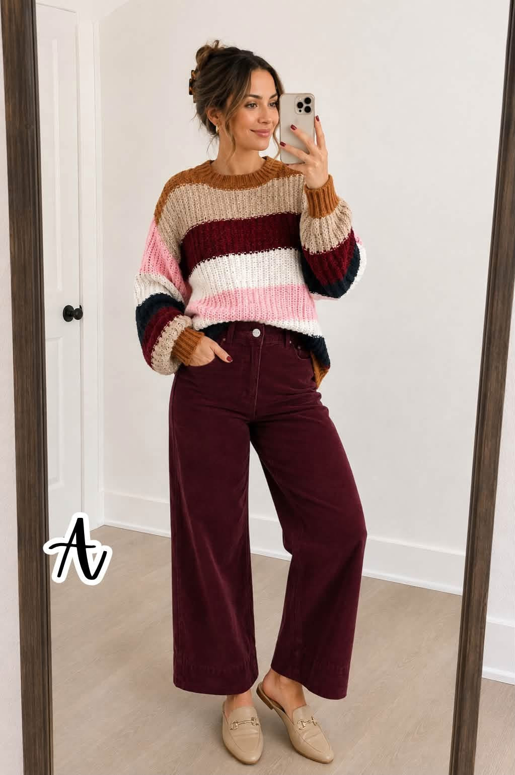 PRE ORDER - Striped Knit Sweater