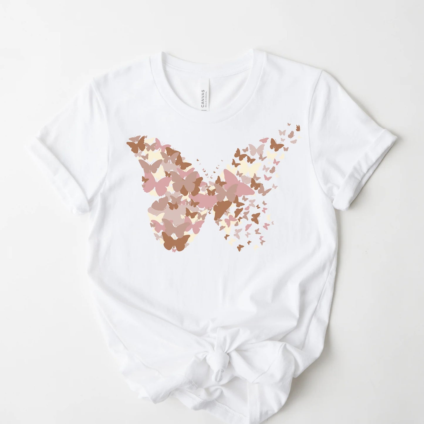 Fly Away Butterfly Graphic Tee - 2 colors