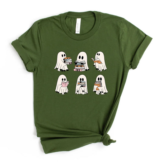 Reading Ghost Graphic Tee or Sweatshirt - 4 color options