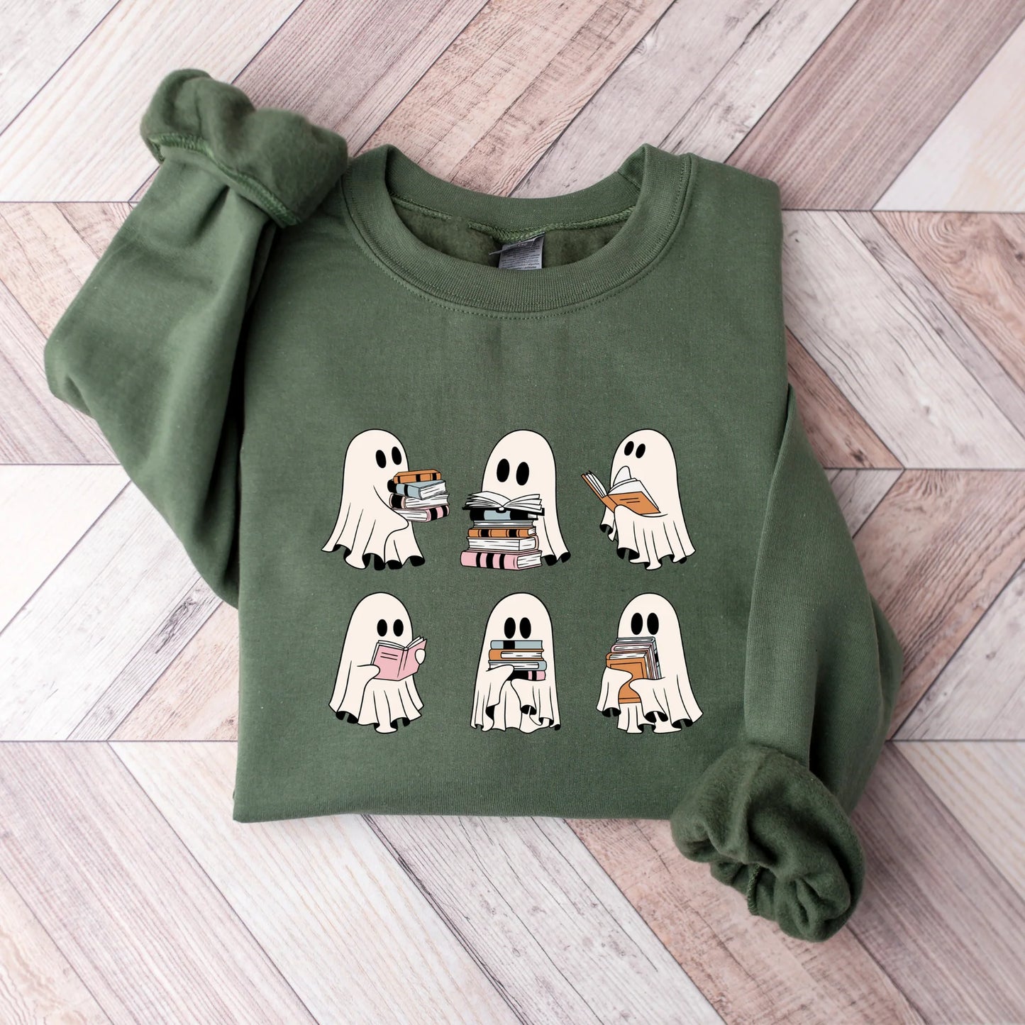 Reading Ghost Graphic Tee or Sweatshirt - 4 color options