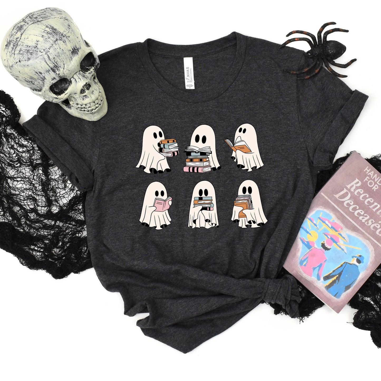 Reading Ghost Graphic Tee or Sweatshirt - 4 color options