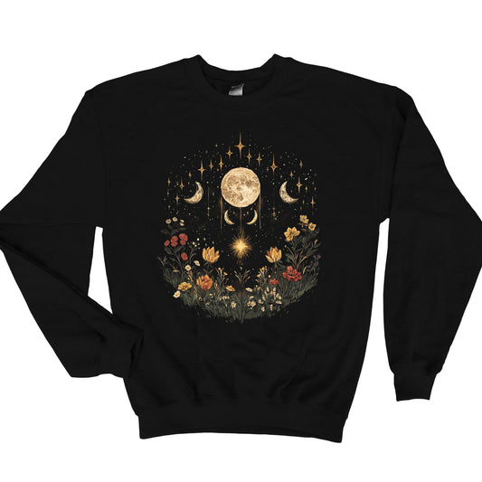 Moon Night Sky Graphic Tee or Sweatshirt