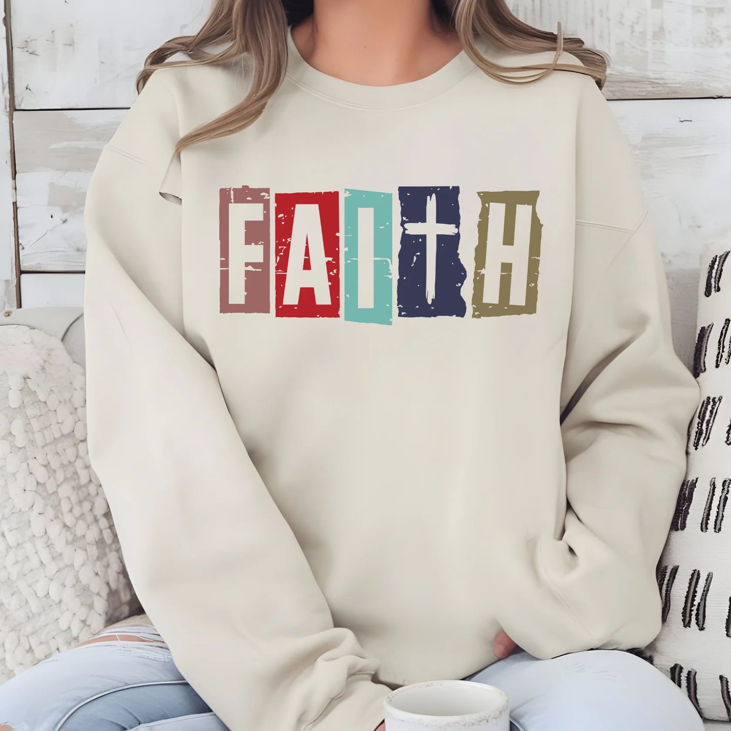 Faith Sweatshirt - 2 color options