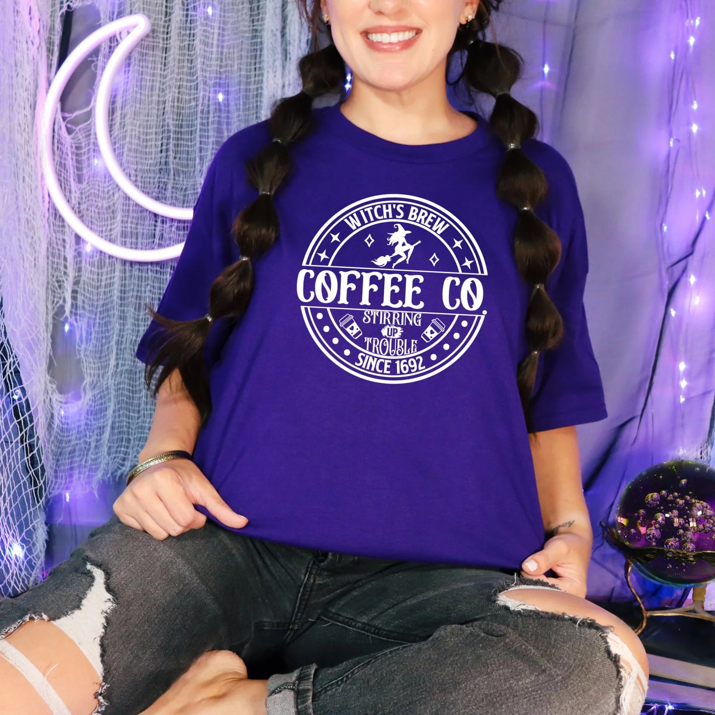Witches Brew Graphic Tee or Sweatshirt - 2 color options