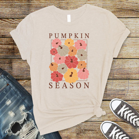 Pumpkin Season Graphic Tee - 3 colors
