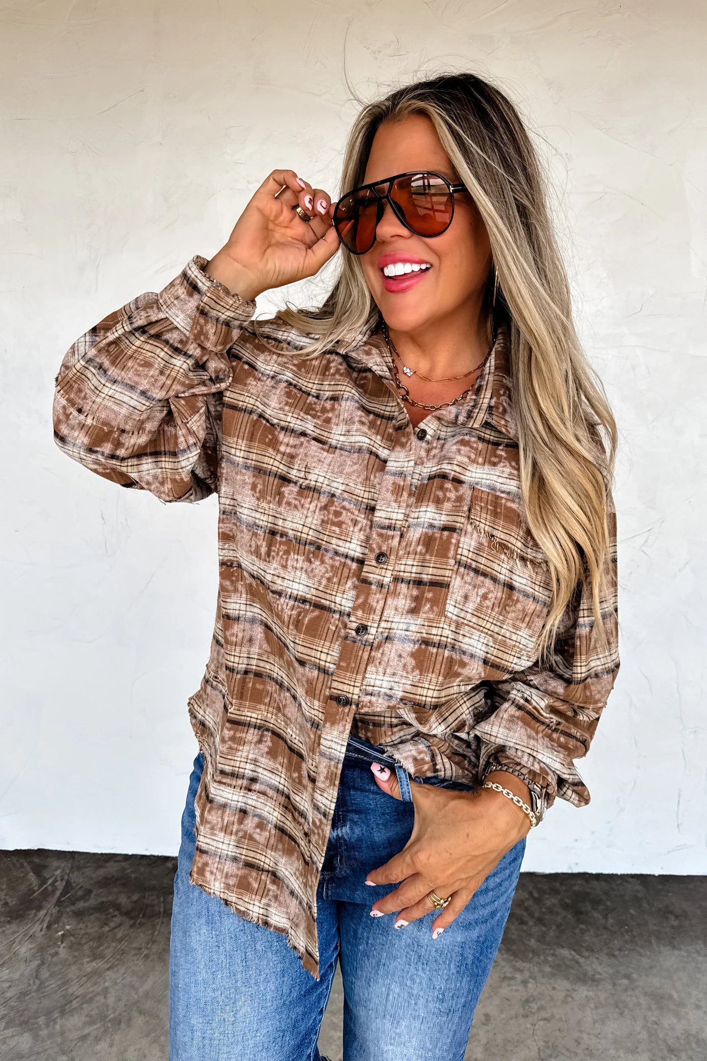 Pre Order: Juniper Bleached Top