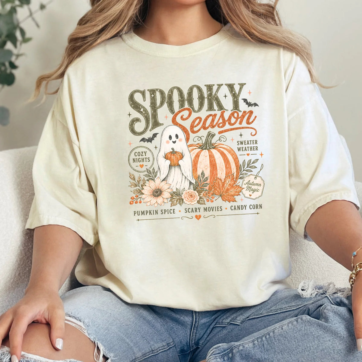 Retro Spooky Season Graphic Tee