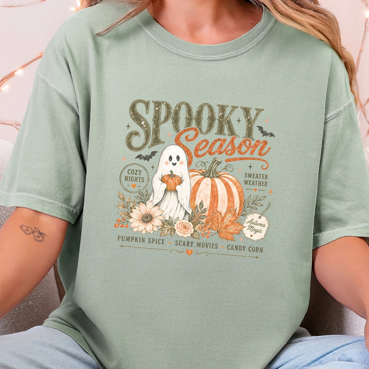Retro Spooky Season Graphic Tee