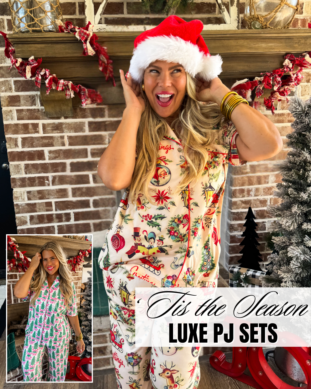 Pre order: Tis The Season Luxe PJ’s