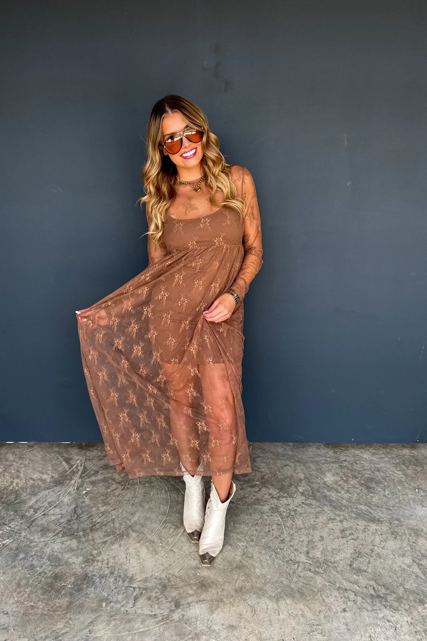 Pre Order: Evangeline Lace Dress