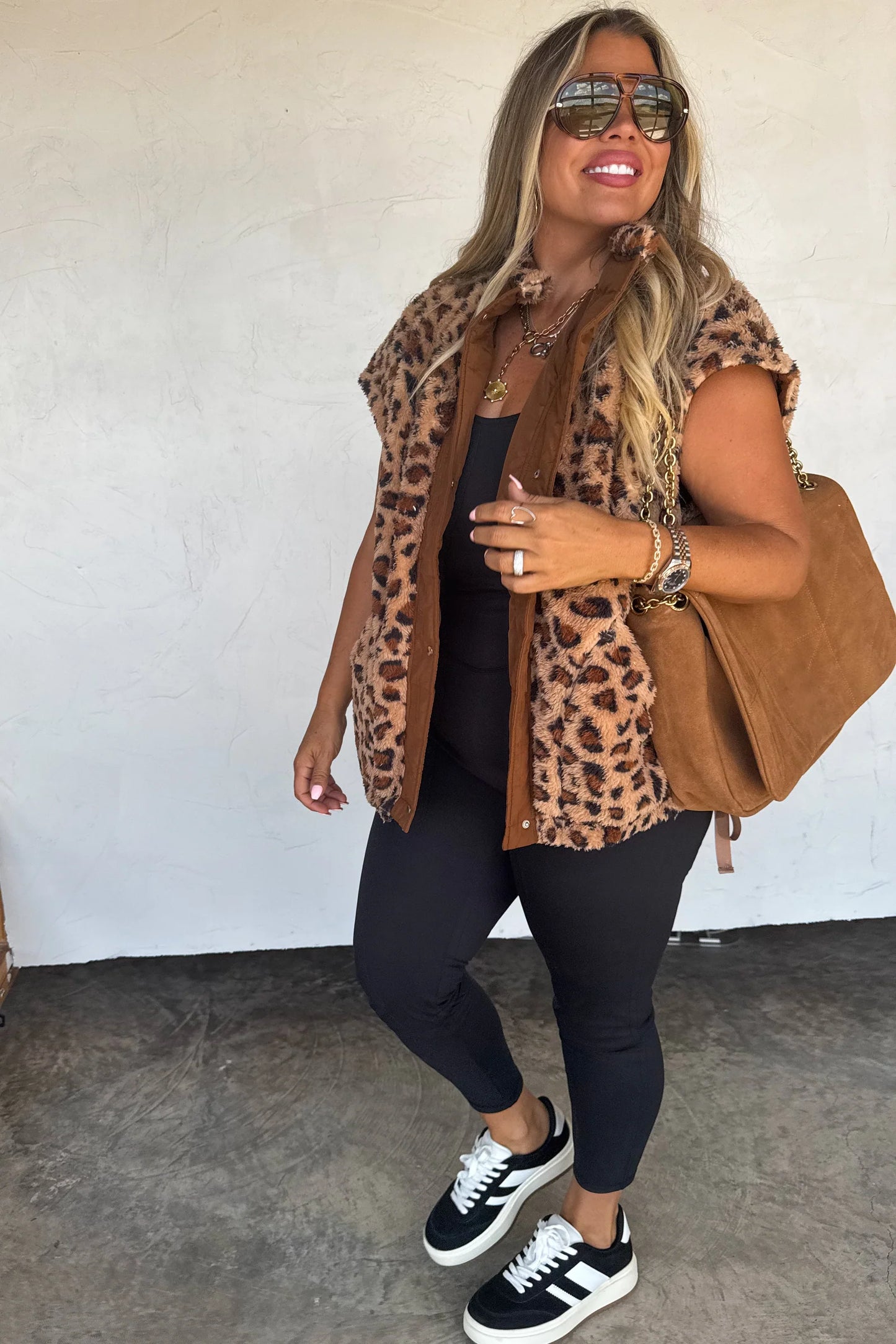 Pre Order: Linden Sherpa Vest Jacket