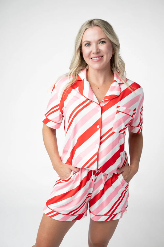 Candy Cane Pajama Set