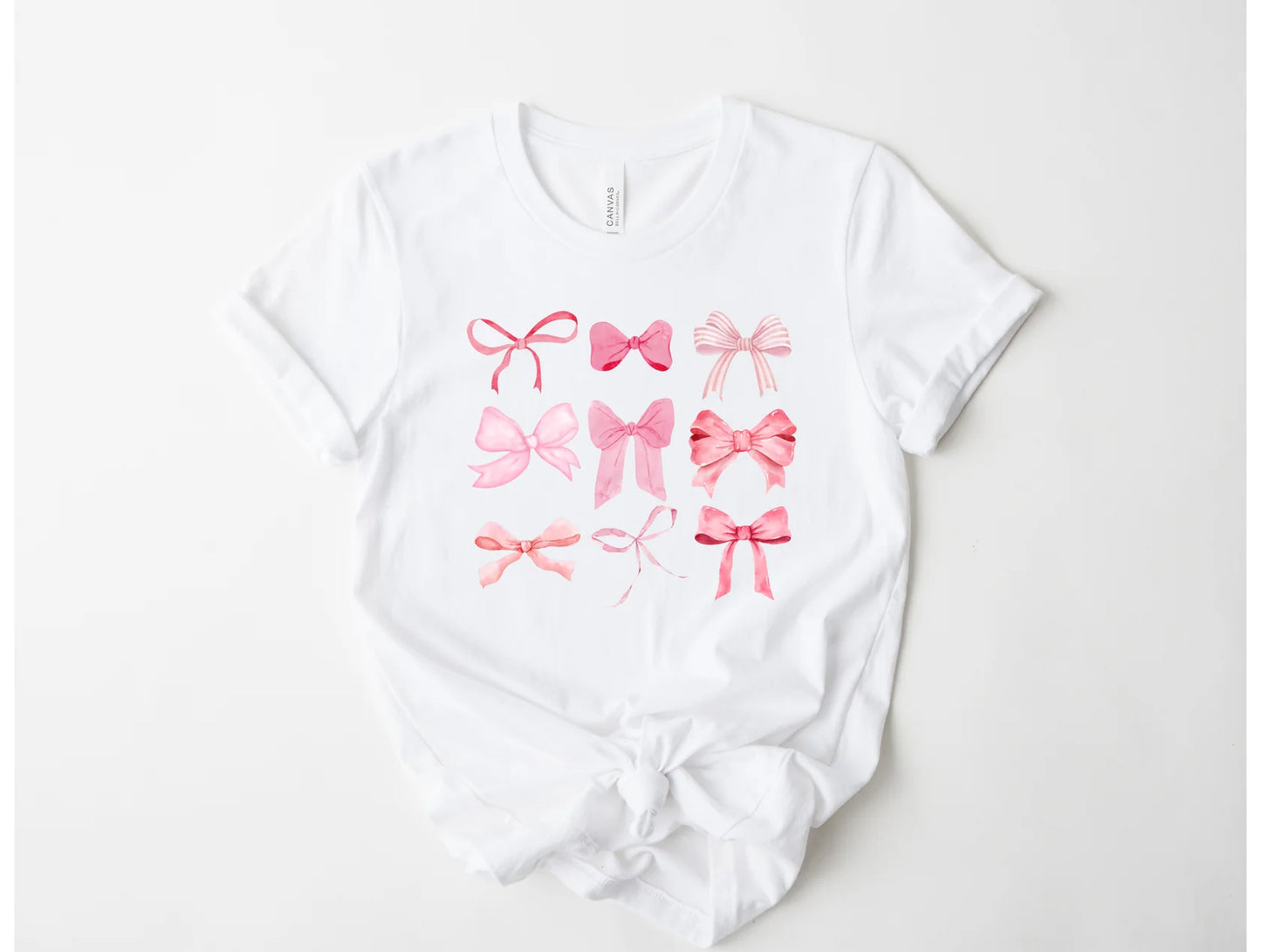 Pink Bows Graphic Tee