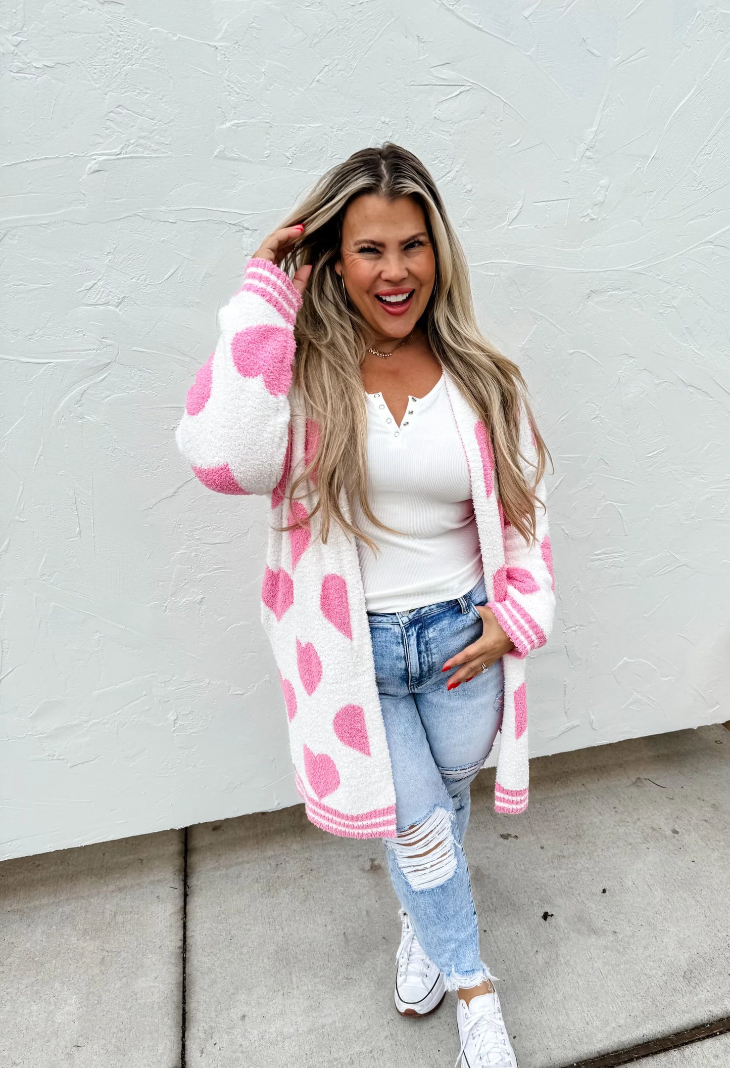 Pre Order: Heart Cloud Cardigan