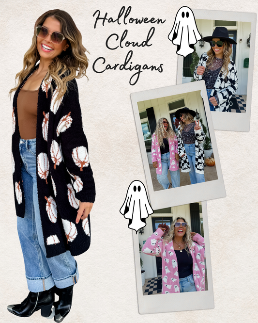 Pre Order: Halloween Cloud Cardigans